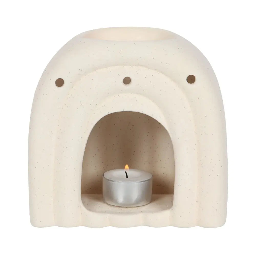 Cream Speckle Rainbow Burner