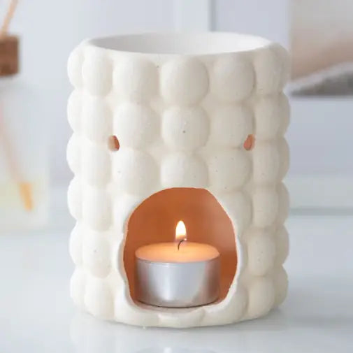 Cream Speckle Bubble Burner